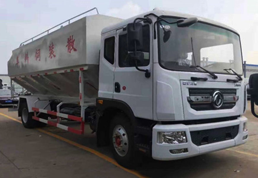 國(guó)六東風(fēng)多利卡D9飼料車(chē)22方